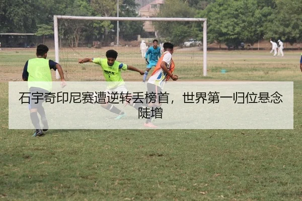 石宇奇印尼赛遭逆转丢榜首，世界第一归位悬念陡增